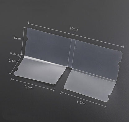 Transparent mask storage case mask storage box disposable mask case storage box organizer face mask storage case mask container