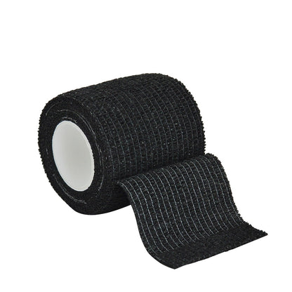 1Roll 2.5/5/10cm*4.5m Gauze Medical Bandage Self-adhesive Breathable Elastic Bandages for Sports Fixing Finger Wrist Leg