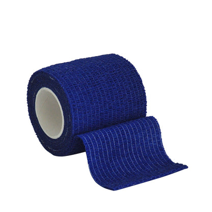 1Roll 2.5/5/10cm*4.5m Gauze Medical Bandage Self-adhesive Breathable Elastic Bandages for Sports Fixing Finger Wrist Leg