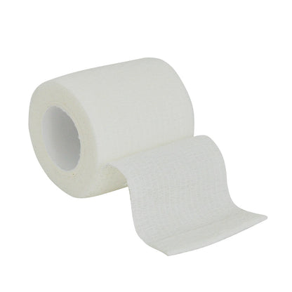 1Roll 2.5/5/10cm*4.5m Gauze Medical Bandage Self-adhesive Breathable Elastic Bandages for Sports Fixing Finger Wrist Leg